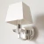 Kinkiet nowoczesny biały DUBAI W01353NI-WH - Cosmo Light
